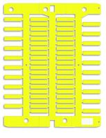 Маркировка для провода жесткая для трубочек 4х18мм желт. (уп.1500шт) DKC NUT18Y